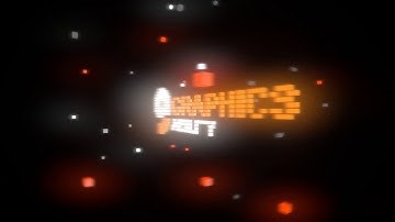 Pixelated 3d  Animated Logo Intro