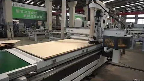 woodworking CNC Router ATC for kitchen cabinet door, wardrobe from Tracy