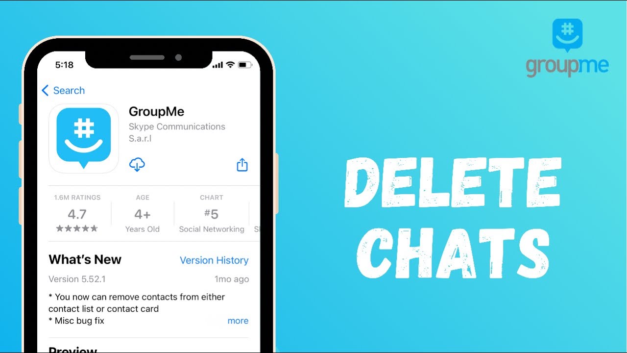 How To Delete Chats In Groupme | Clear Groupme Chat History 2021