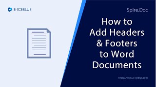 How to Insert Headers and Footers into Word Documents in Java
