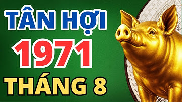 Xem Tử Vi Tháng 8 Âm Lịch Tuổi Tân Hợi 1971 | Năm 2025