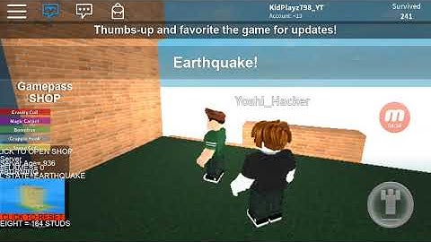 Roblox hacker (Yoshi_Hacker) [Long video]