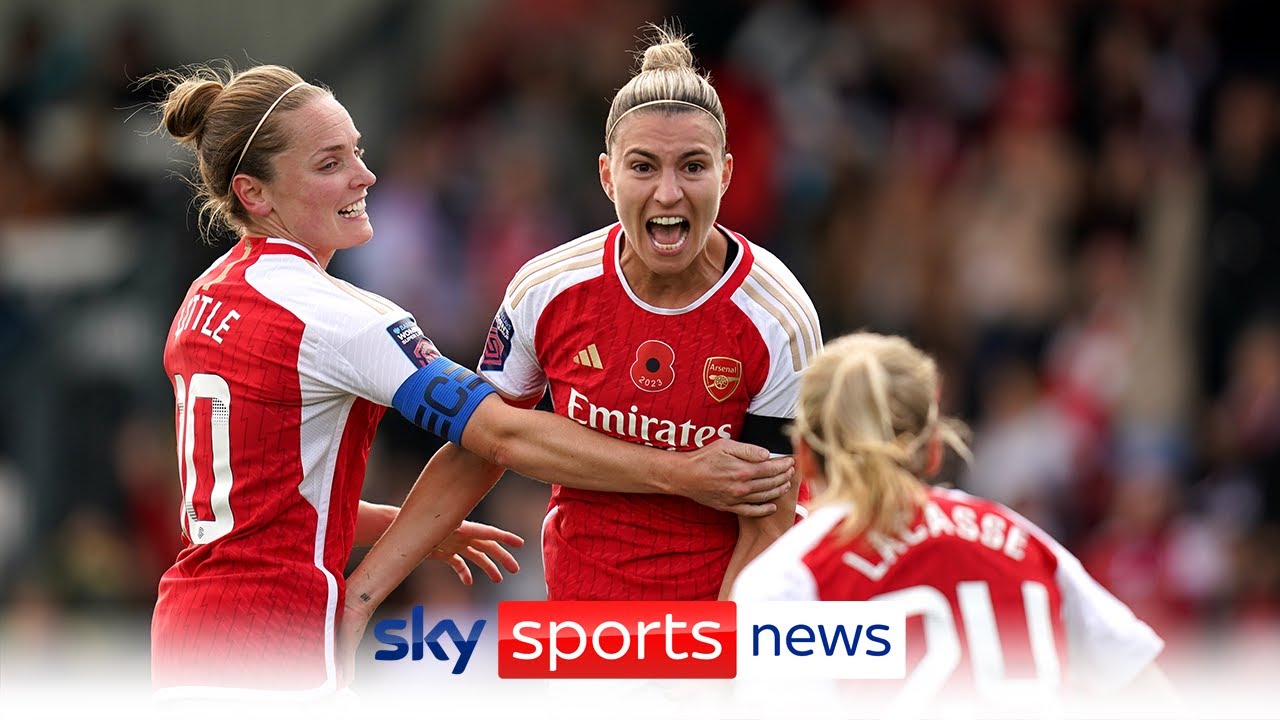 WSL round-up: Can Arsenal challenge Chelsea for the title? - YouTube