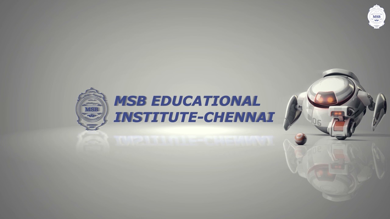 MSB Chennai - STEM Programme - YouTube