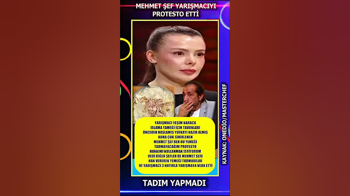 Mehmet Şef Yarışmacıyı Protesto Etti Masterchef#keşfet #viral #shortvideo