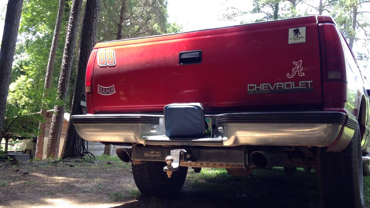 Flowmaster Super 40 Dual Exhaust On 1998 K1500 YouTube Flowmaster super 40 dual exhaust on 1998 k1500 youtube