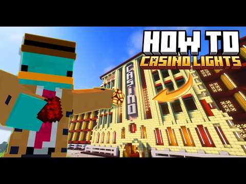 How I Made Casino Strobing Lights in Minecraft!