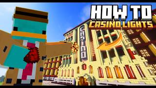 How I Made Casino Strobing Lights in Minecraft!