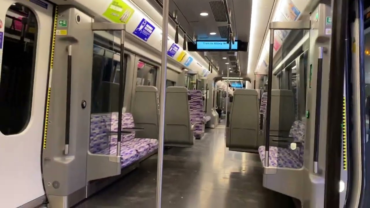 Custom House to Abbey Wood | London TfL Elizabeth Line (Crossrail) Train Ride!