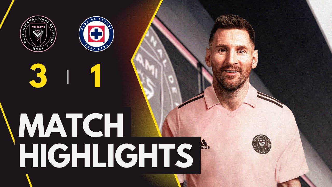 HIGHLIGHTS Cruz Azul vs. Inter Miami CF YouTube HIGHLIGHTS Cruz Azul vs. Inter Miami CF YouTube