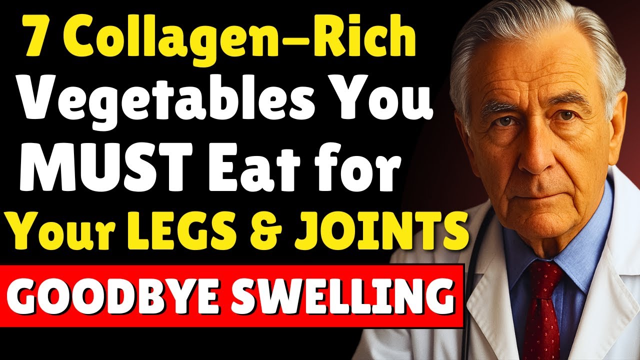 Seniors, 7 Collagen-Rich Vegetables You MUST Eat for Your LEGS and JOINTS