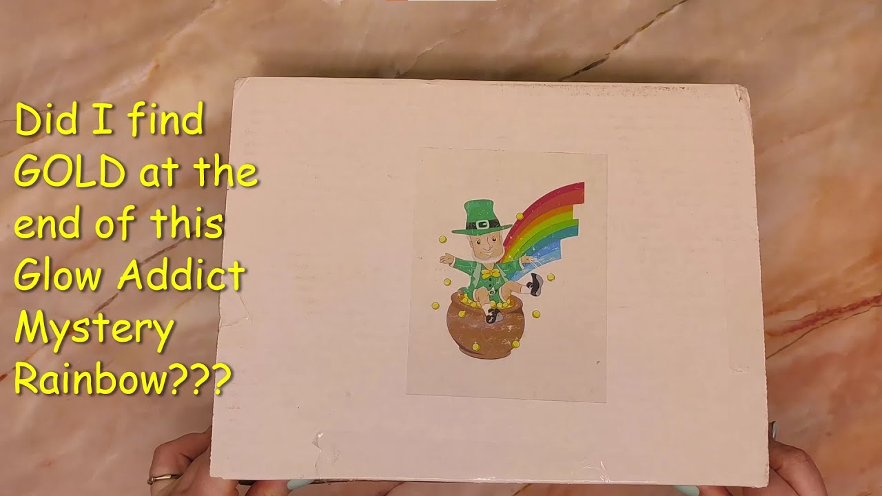 Glow Addict Pot of GOLD Mystery Box unboxing!