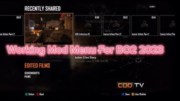 Working Call Of Duty Blackops 2 Mod Menu Tutorial For Xbox 360 And 1 :)