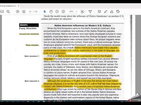 academic writing from paragraph to essay answers