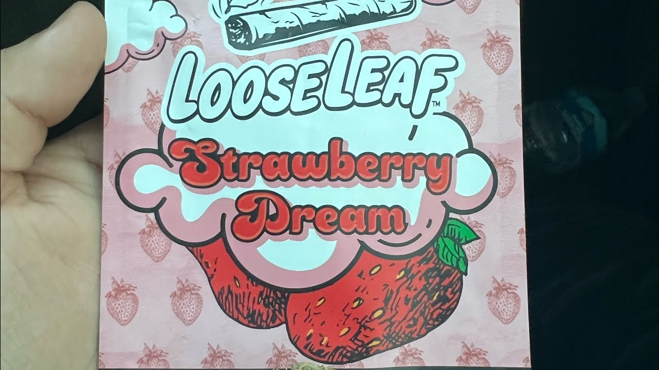 First Time Trying LooseLeaf Strawberry Dream 🍓🔥