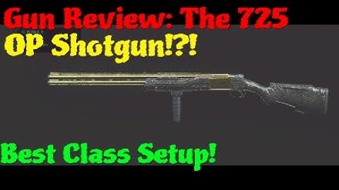 Modern Warfare Series: Best Gun Setup! The 725!!