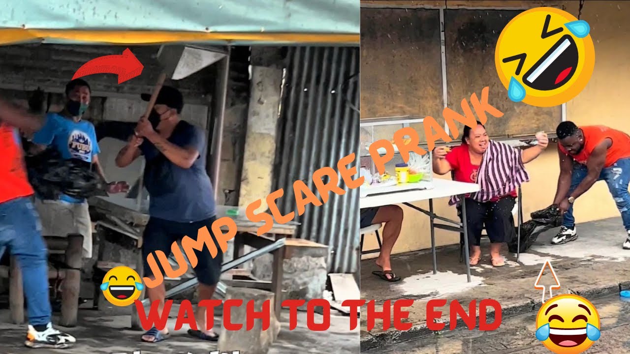 Jump Scare Prank - YouTube