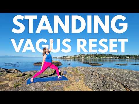 Standing Vagus Nerve Rest | Gentle Yoga Flow for CALM | 30 mins| YWM 766