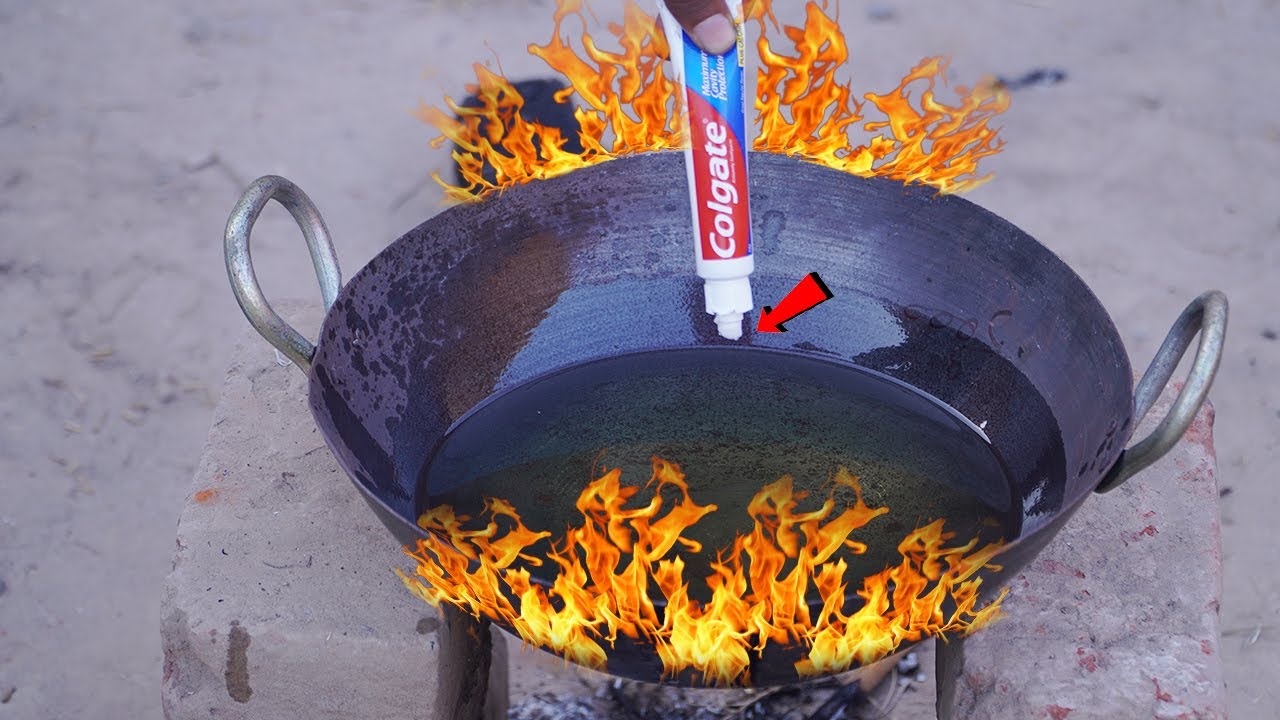 Colgate vs Hot Oil || Hot Oil vs Colgate Experiment || Dear teacher