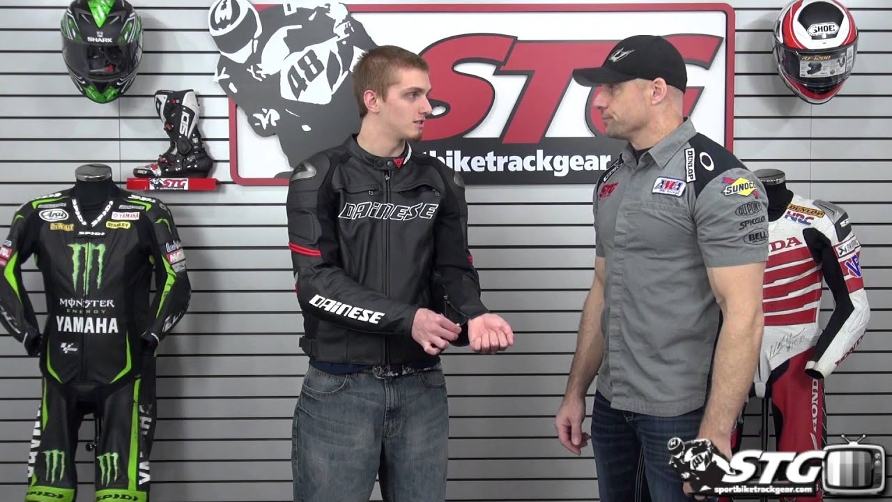 Dainese Racing C2 Leather Jacket Review from SportbikeTrackGear.com ...