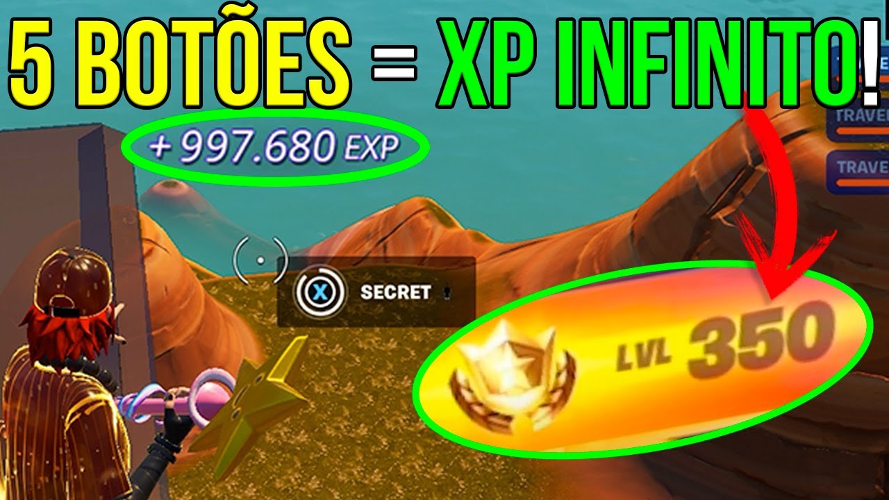 MELHOR mapa de XP INFINITO Fortnite com BUG de XP Fortnite em LOOP AFK ...