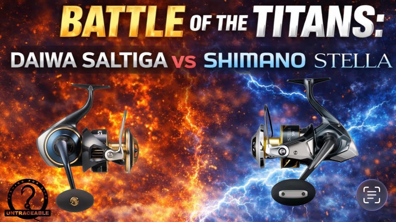 daiwa steez vs shimano stella 24 SV TW 100 (Right Handle) The line guide BATTLE OF THE TITANS: Daiwa