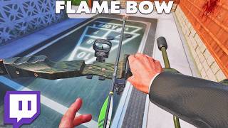 Angry Loud Twitch Streamer HATES my Explosive BOW and ARROW