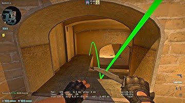 CSGO Mirage CT - A Ramp 1 way smoke