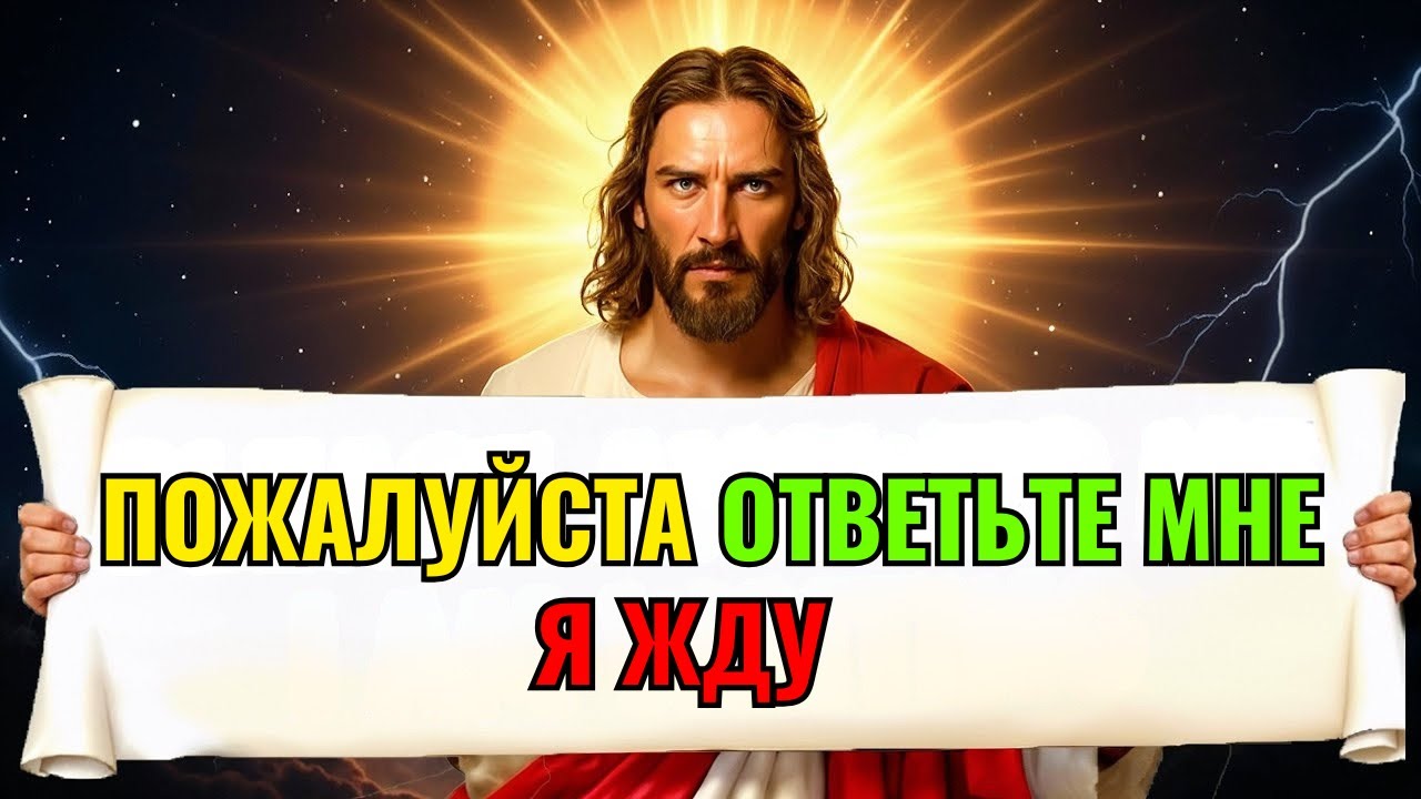 Бог говорит: Я жду твоего ответа, пожалуйста, ответь | Божье послание для тебя сегодня | Слово Божье