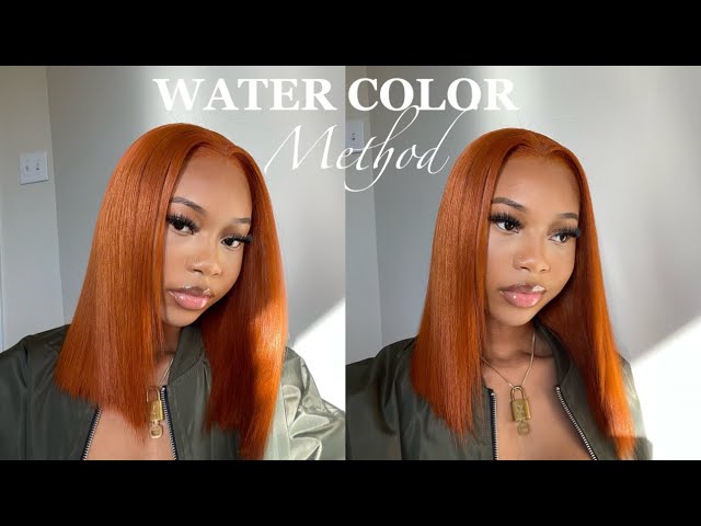 Sza Inspired Ginger/Red Hair Color, Haircut Plus Silk Press - Youtube
