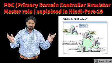 PDC (Primary Domain Controller Emulator Master role ) explained in Hindi-Part-19