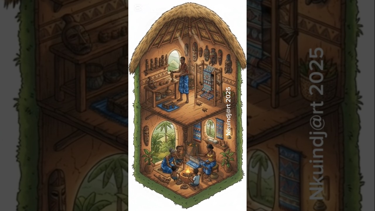 Mini-biomes Afro fantasy lifestyle - Grassfield 