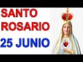 SANTO ROSARIO DE HOY JUEVES 25 JUNIO VIRGEN DE GUADALUPE MISTERIOS LUMINOSOS