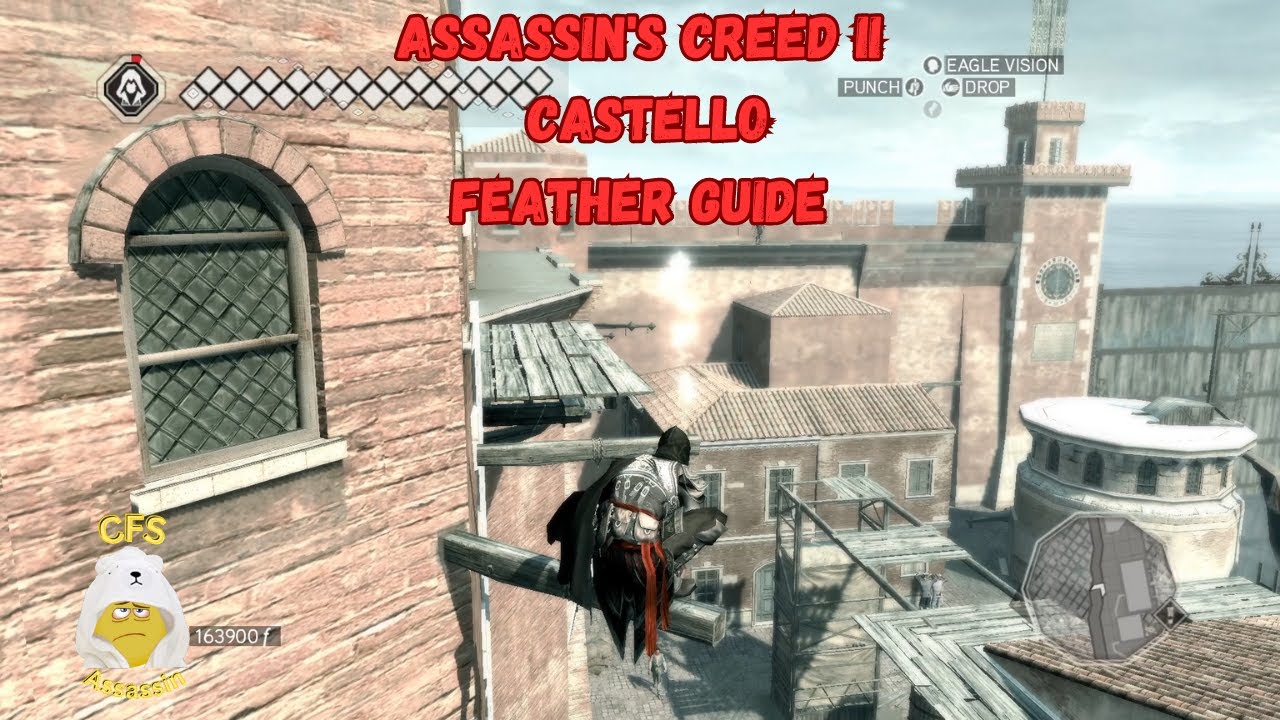 Assassin's Creed II Castello Feather Guide - YouTube