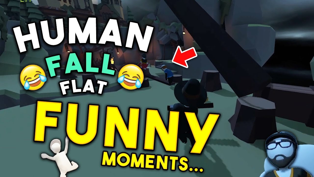 HUMAN : FALL FLAT & MINECRAFT || FUNNY MOMENTS!!