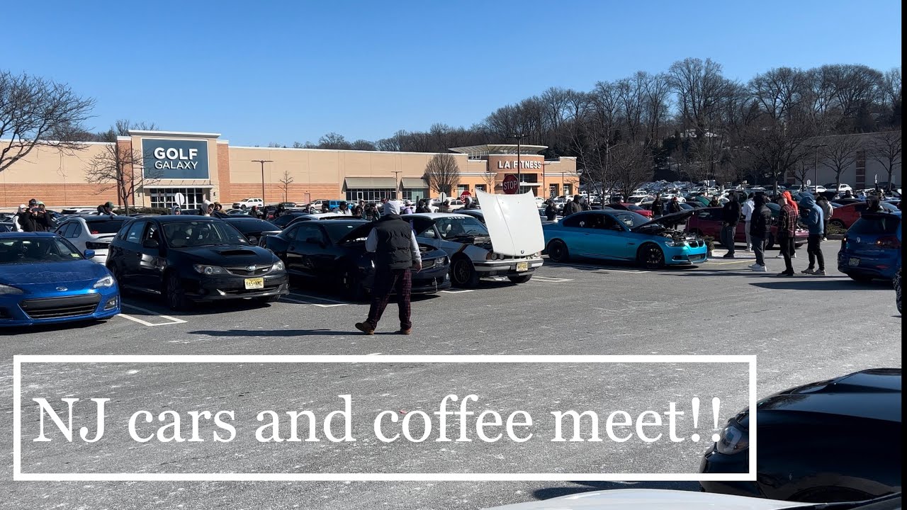 NJ Cars and Coffee!! NJ Paramus car meet - YouTube