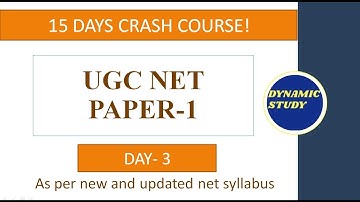 Crash Course for NET June 2019 Day-3 | Unit-2 RA |