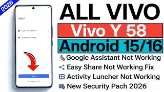 All Vivo Frp Bypass Android 1516vivo Y58 Latest Security Frp Bypassgsm Devilnew Method 2026