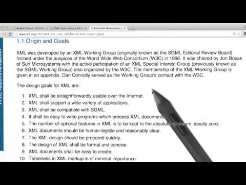 XML Design Principles - Data Wranging with MongoDB