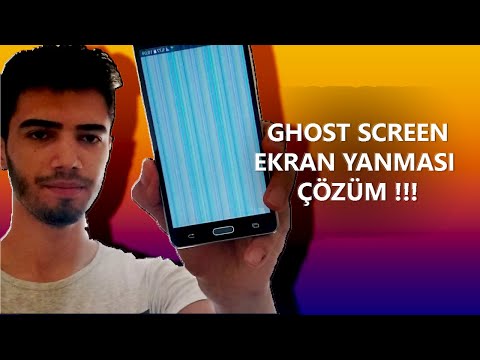 SAMSUNG XİAOMİ EKRAN YANMASI GÖLGELENME GHOST SCREEN ÇÖZÜM!!!