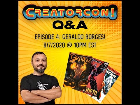 Episode 4 - Creatorcon with Geraldo Borges announces show winner