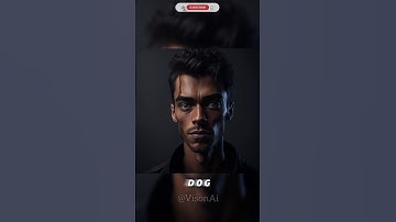 Animals as real Human 🤯💥 generated using Ai 🔥 #ai #midjourney #shorts #aiart