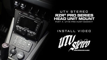 How to Install: UTV Stereo RZR® Pro Series Head Unit Mount