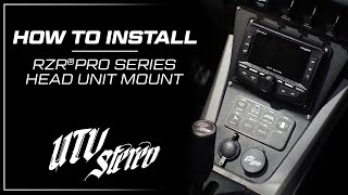 How to Install: UTV Stereo RZR® Pro Series Head Unit Mount