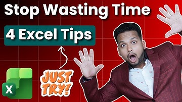 4 Smart Excel Hacks Every Office User Must Know | MS Excel Tips 2026