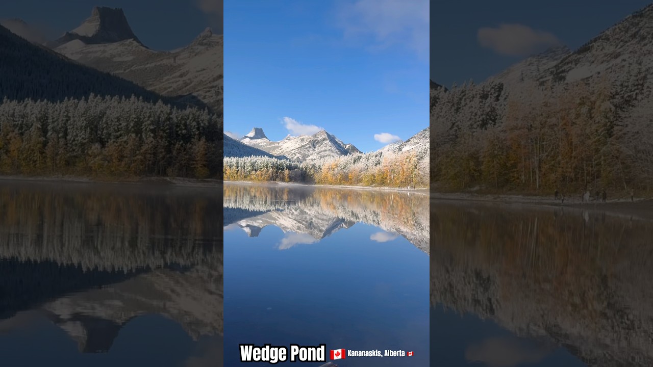 A quick short hike around the Wedge Pond, in Kananaskis.