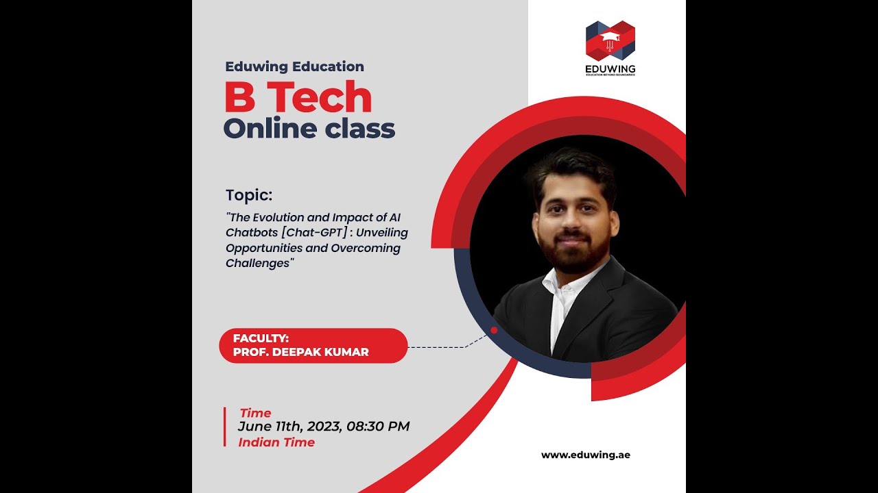 ONLINE CLASS- BTECH - EDUWING - YouTube