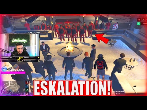 VORSTELLUNG ESKALIERT IN GTA 5 RP😱🤬| COLDRP HIGHLIGHTS #1