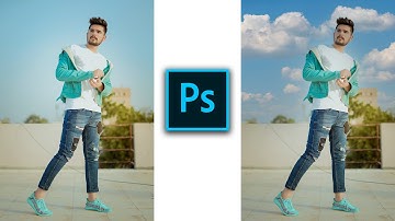 Sky Replacement Photoshop Tutorial Hindi Urdu | How To Change Sky in Photoshop
