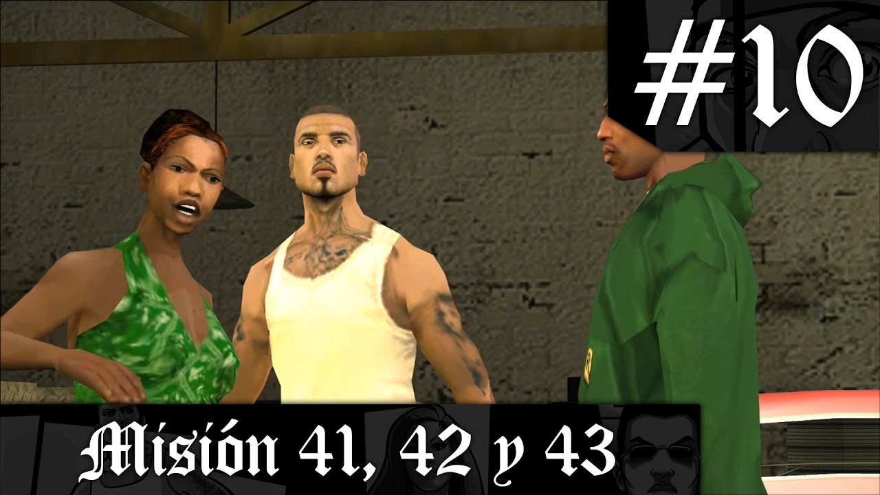GTA San Andreas Parte 10 Español Mision 41, 42 Y 43 WideScreen Fix MOD ...